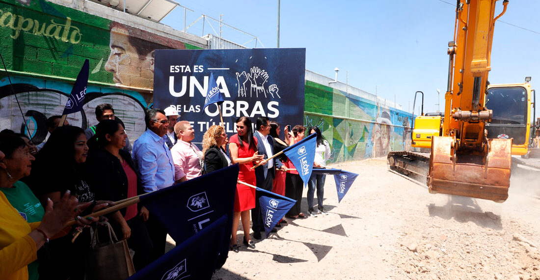 Inician dos obras más de #ParticipaLeón