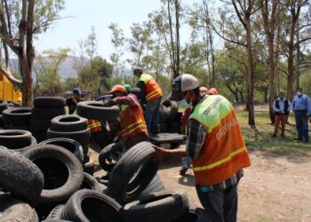 ¡Cuidemos el medioambiente! Lleva tus llantas usadas a los CAISES de León