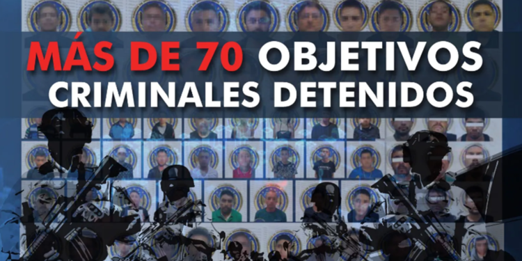 Detienen en Guanajuato a 71 personas vinculadas a terrorismo, feminicidios y secuestros