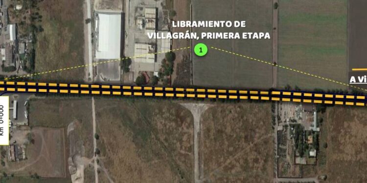 Este mes iniciará la rehabilitación del Libramiento de Villagrán