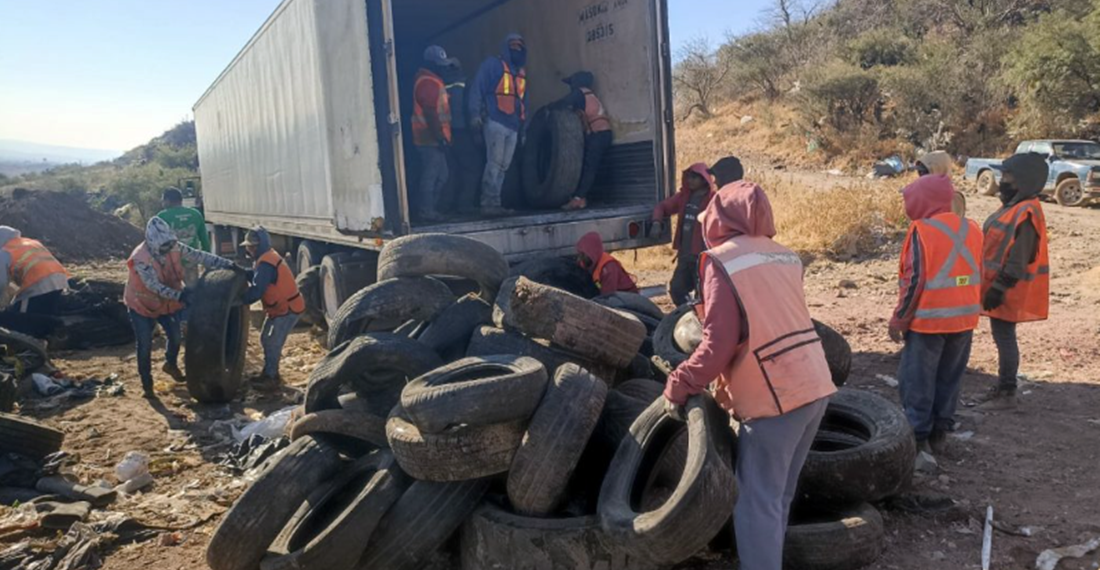 Transforman neumáticos en insumos energéticos