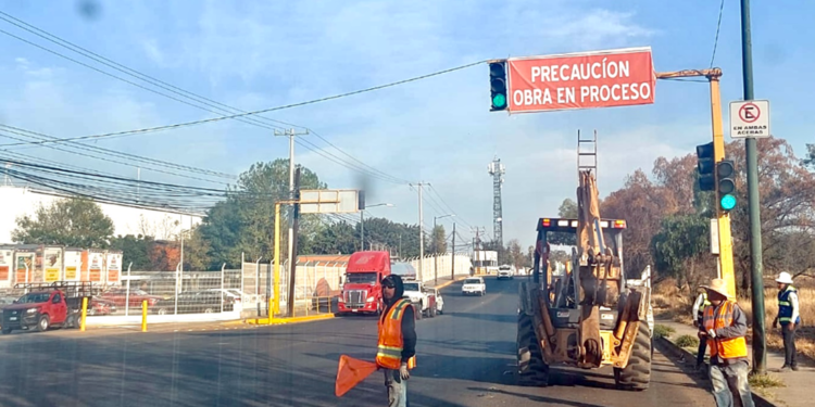 Por obras, a partir de hoy modifican circulación del bulevar Solidaridad en Irapuato