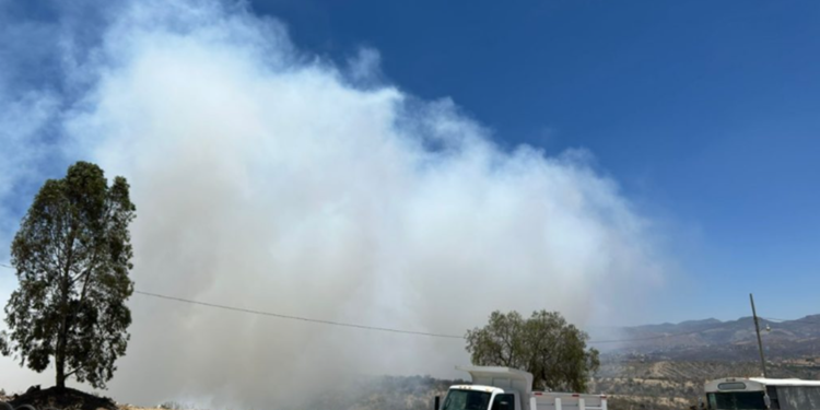 Estas son las recomendaciones sanitarias ante incendio en tiradero de Guanajuato capital