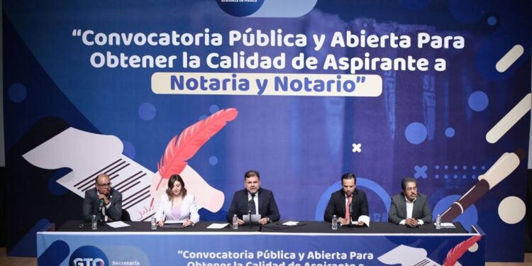 Lanzan convocatoria pública para aspirantes a notarios en Guanajuato; estos son los requisitos