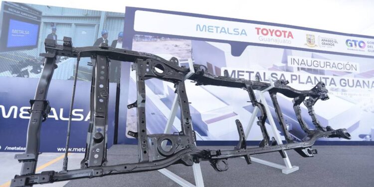 Empresa Metalsa abre instalaciones en Apaseo El Grande