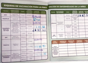 ¿Te aplicarás la vacuna contra influenza? No olvides llevar tu cartilla de vacunación