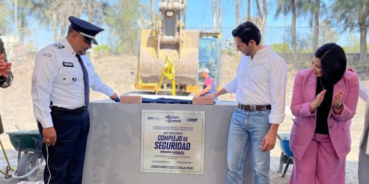 Inicia construcción del Complejo de Seguridad Pública de Apaseo el Grande