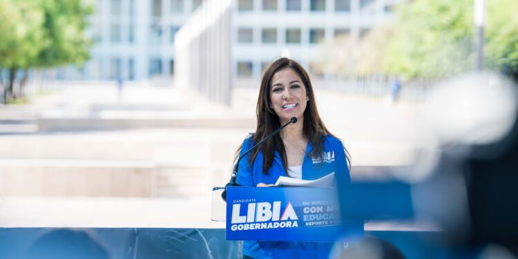 Libia García propone escuelas de tiempo completo y becas para jóvenes