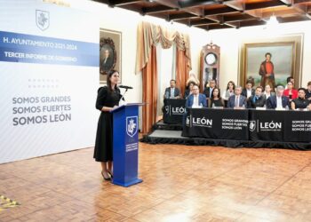 ¿Qué logros enlistó Alejandra Gutiérrez en su Tercer Informe de Gobierno?