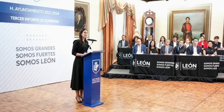 ¿Qué logros enlistó Alejandra Gutiérrez en su Tercer Informe de Gobierno?