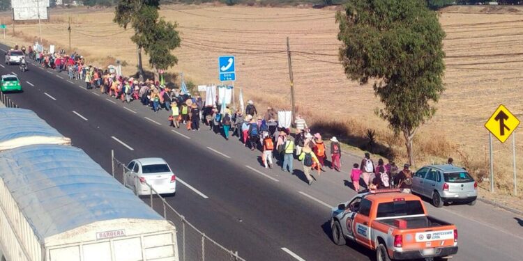 ¿Participas en alguna peregrinación? Estas son las recomendaciones en carreteras de Guanajuato