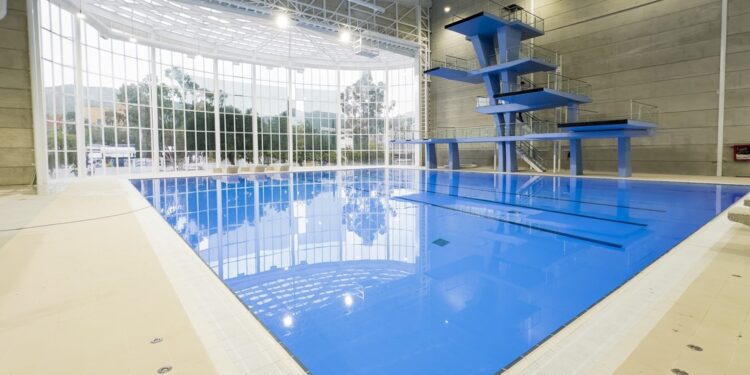 ¡Ya casi! Alistan conclusión de obras en el Centro Acuático Valenciana en Guanajuato capital