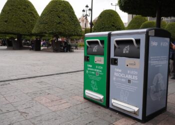 ¿Cómo funcionan las papeleras inteligentes instaladas en el Centro Histórico de León?