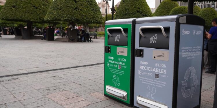¿Cómo funcionan las papeleras inteligentes instaladas en el Centro Histórico de León?