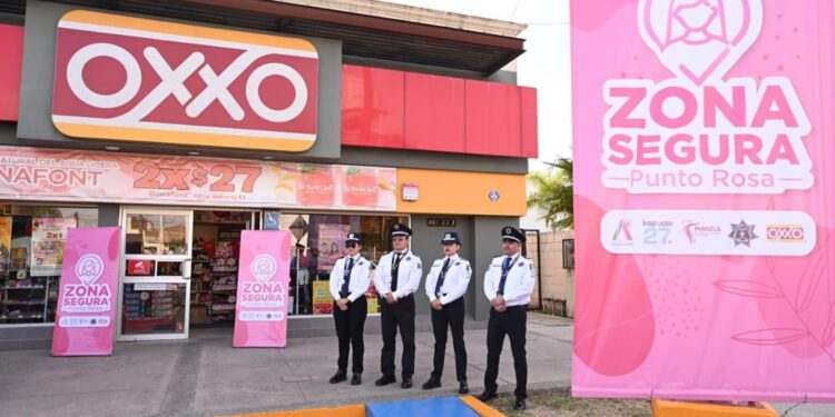 Puntos Rosas: Oxxos de Irapuato se suman como espacios seguros para las mujeres