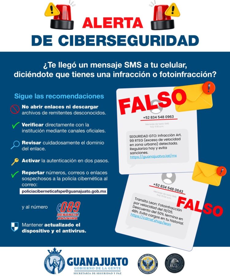 ¡No caigas! Alertan en Guanajuato por fraude con falsas multas de ...